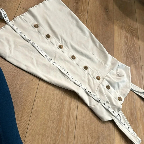 Urban Outfitters UO Sandy Slip Button-Through Dress - Picture 7 of 9